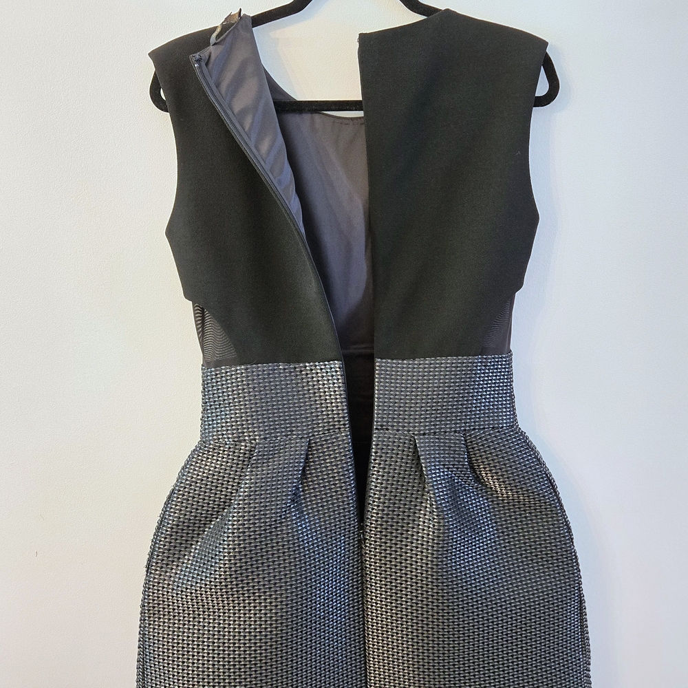 Maje Rydaf Metallic Mini Dress - Picture 6 of 11